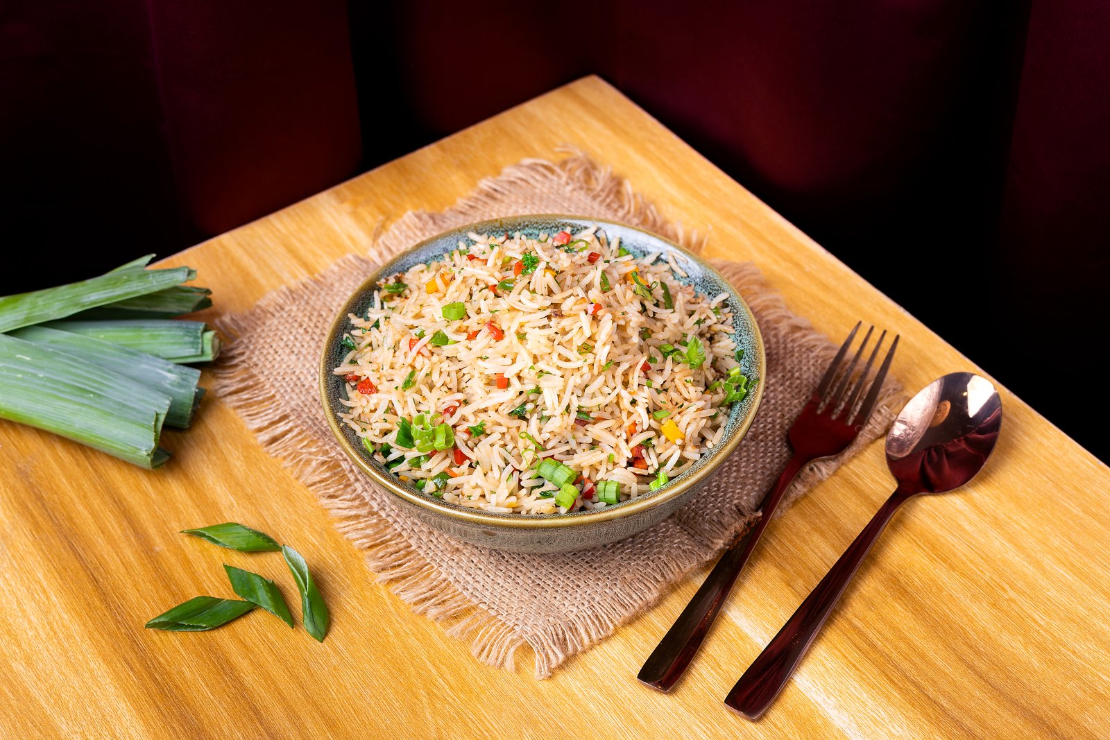Veg fried rice menu photography and food styling by Layers Food Studio, Andheri West Mumbai