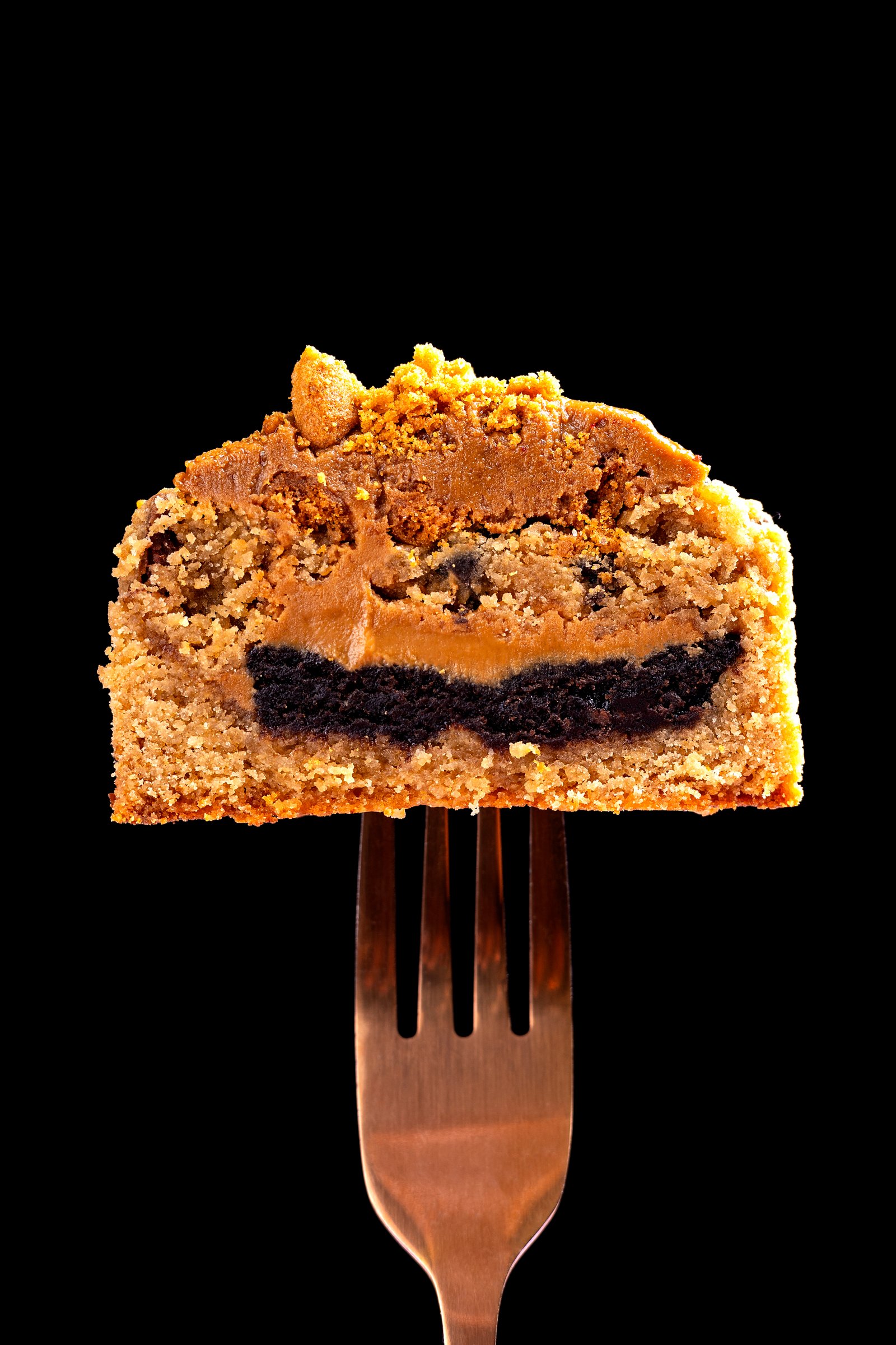 Biscoff cookie pie dessert photography by Layers Food Studio, a food photographer in Mumbai